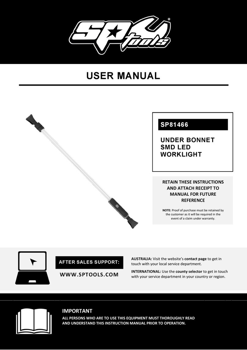SP tools SP81466 User manual