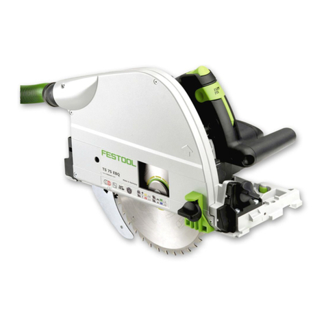 Festool TS 75 EBQ User manual