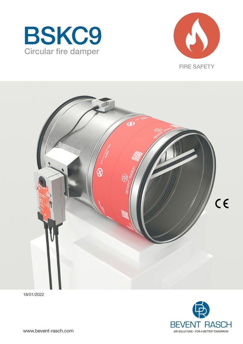 Bevent Rasch BSKC9 User manual
