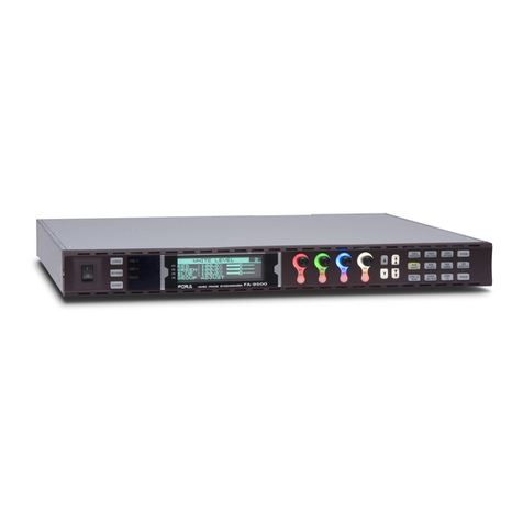 FOR-A FA-9520 Quick setup guide