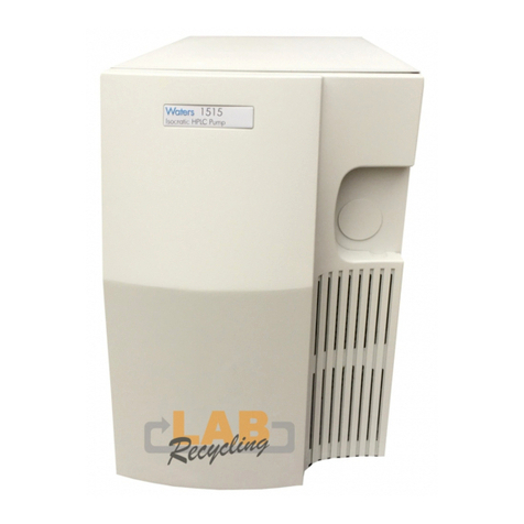 Waters 1500-Series Operator's guide