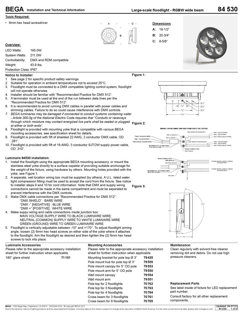 BEGA 84 530 Manual