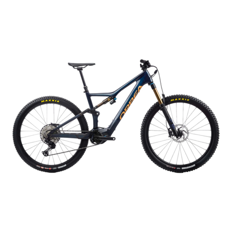 Orbea 2022 RISE HYDRO User manual