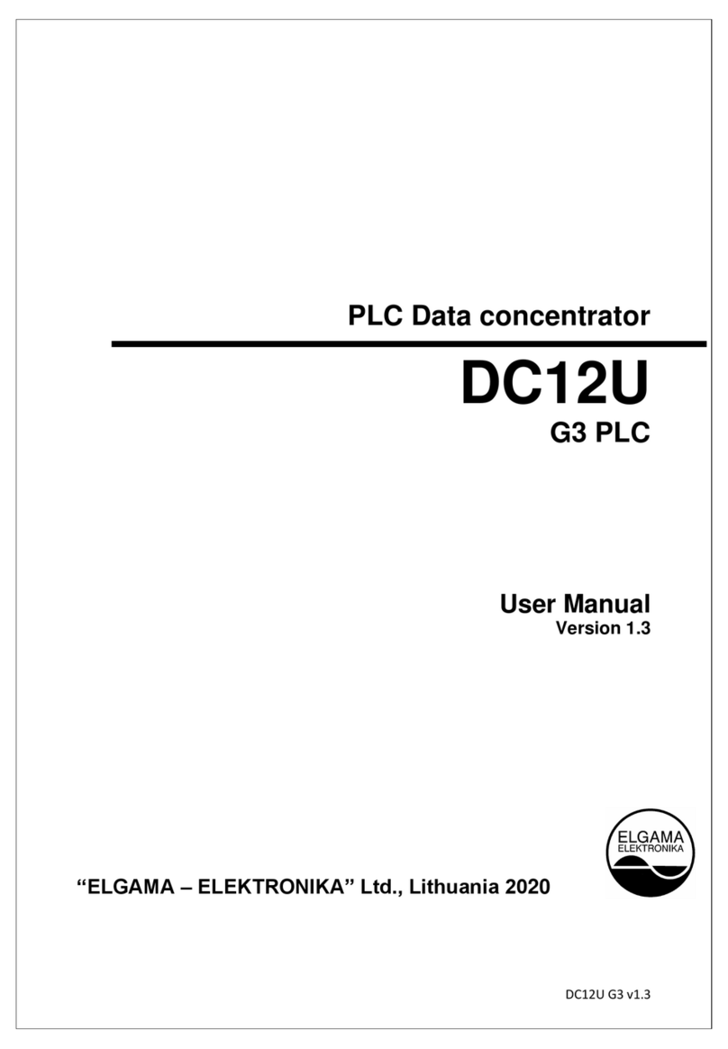 Elgama DC12U user manual