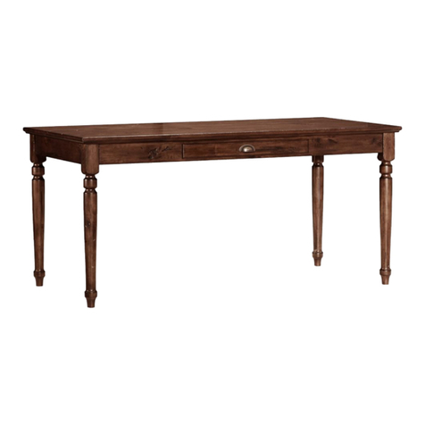 PotteryBarn Printers Writing Desk User manual