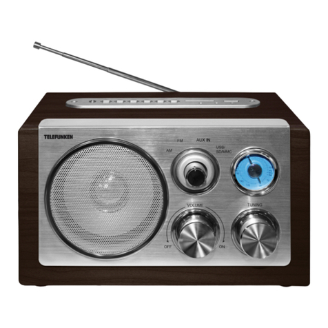 Telefunken TF-1638U instruction manual