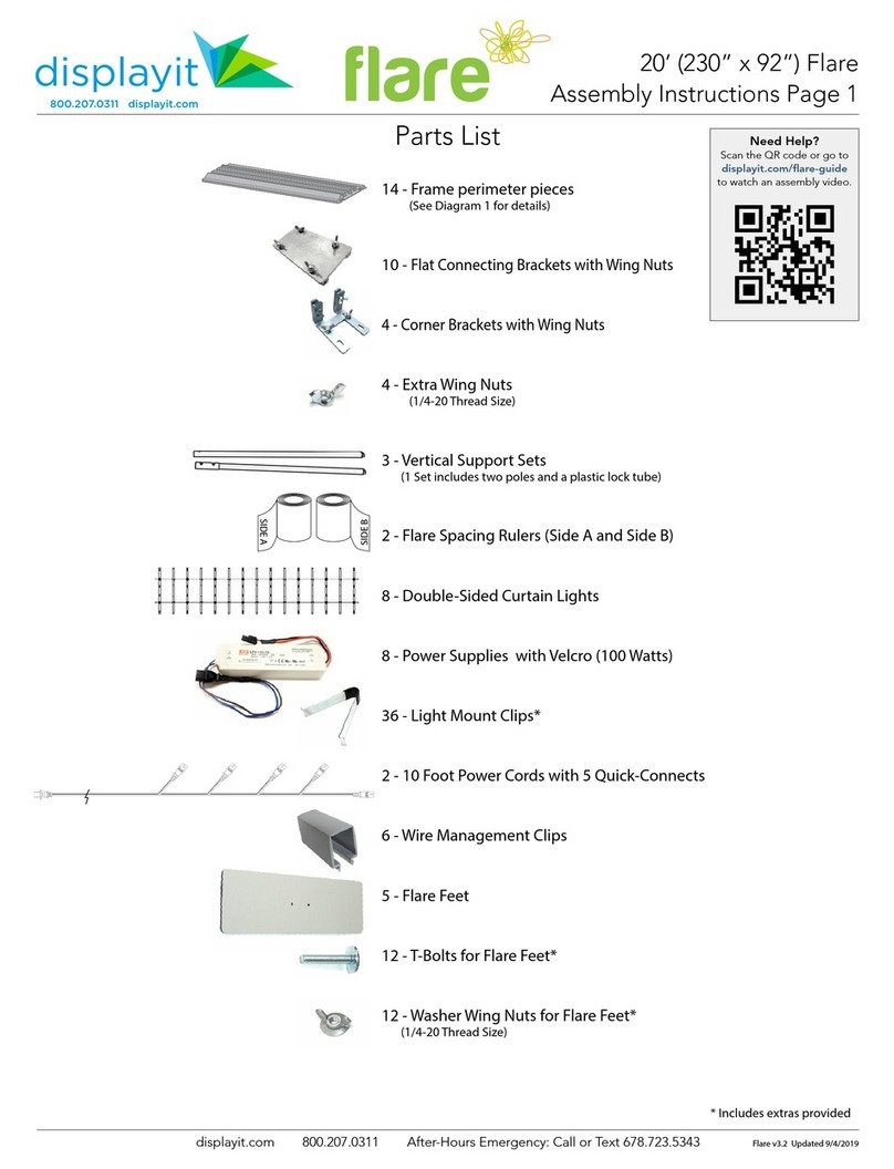 displayit Flare User manual