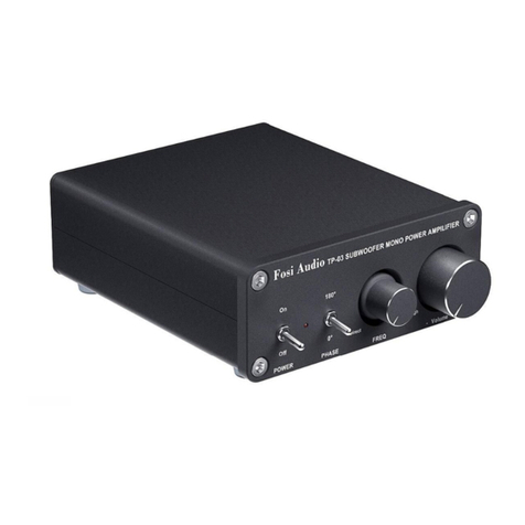 Fosi Audio TP-03 user manual