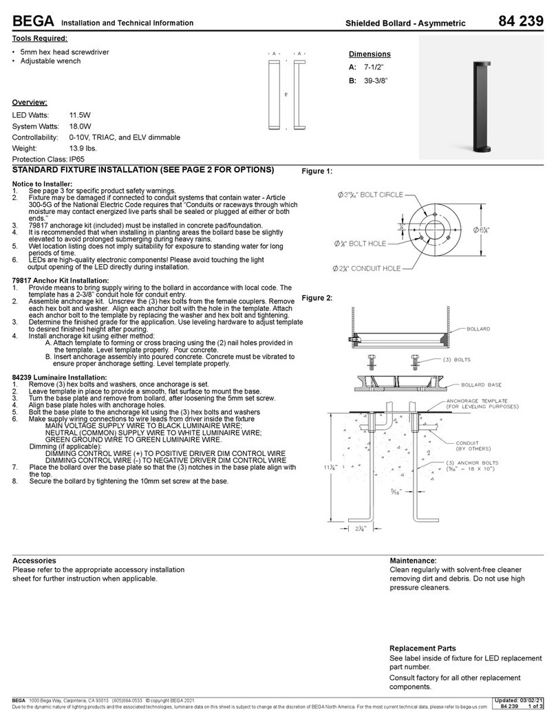 BEGA 84 239 Manual