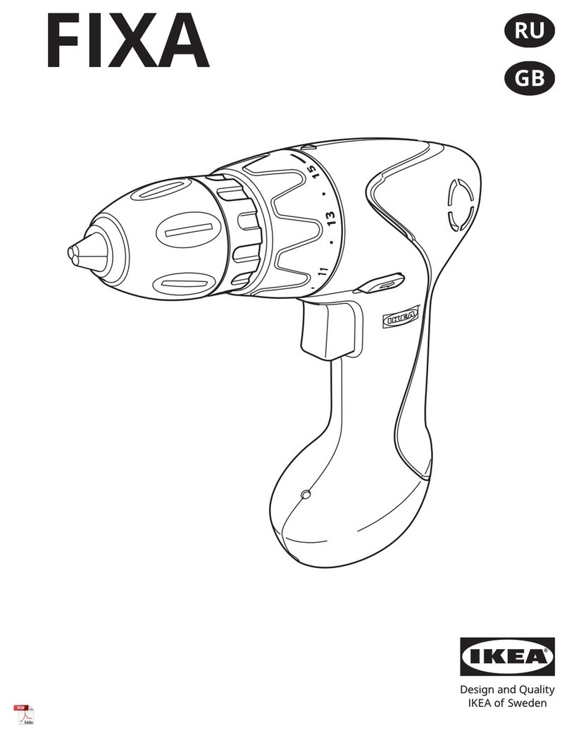 IKEA FIXA User manual