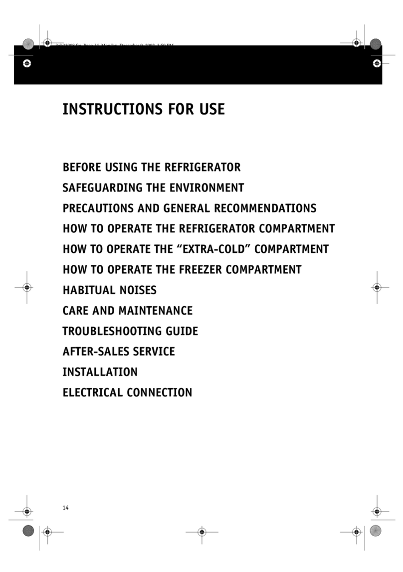 Whirlpool ARC 4020 Instructions for use