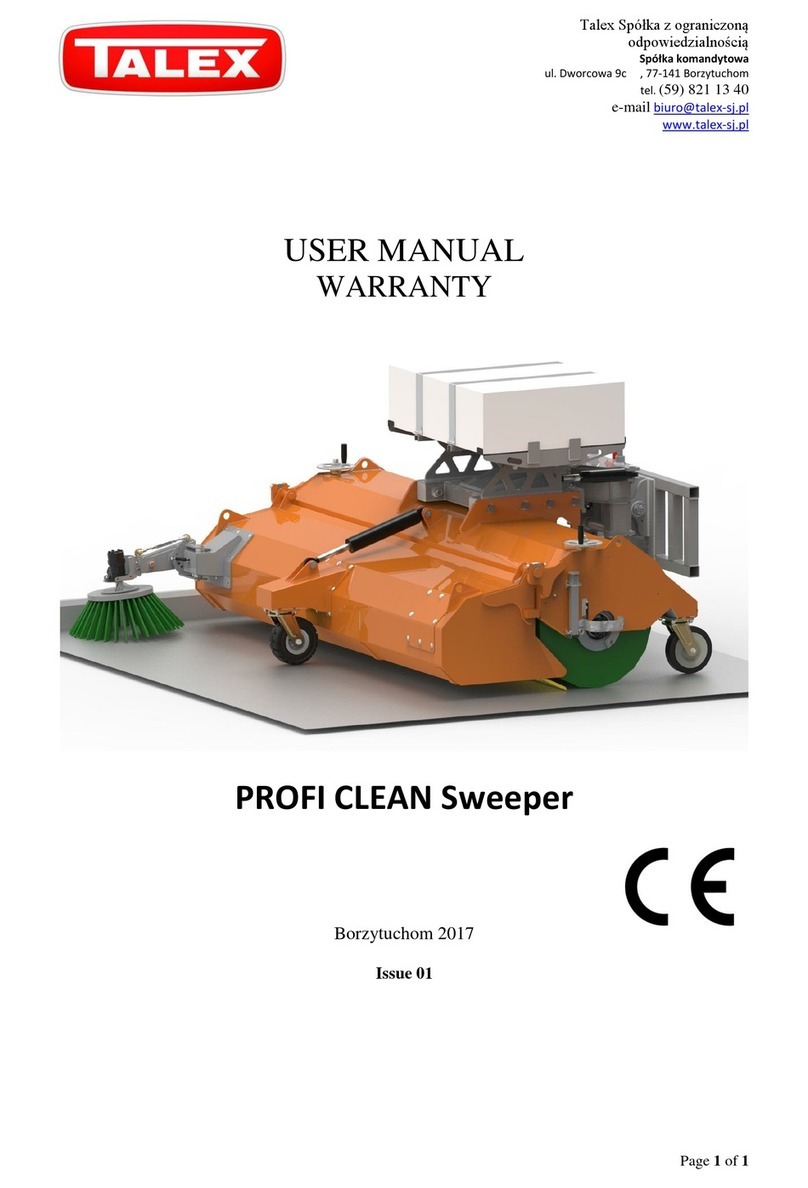 Talex PROFI CLEAN 2800 user manual