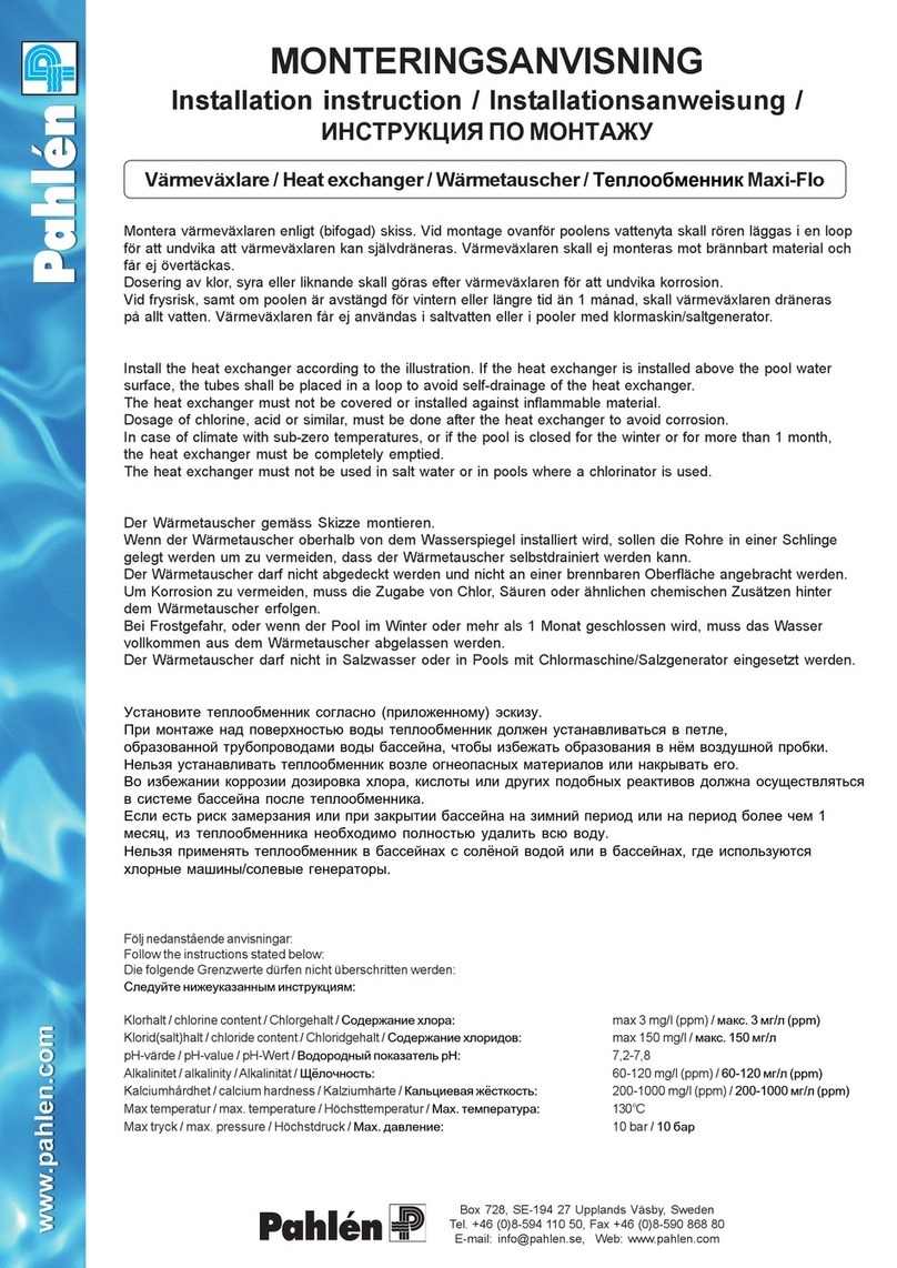 Pahlen Maxi-Flo 11365 User manual