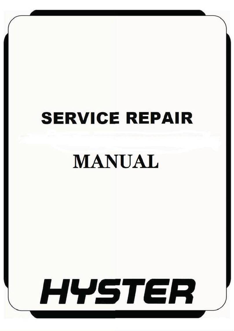 Hyster C449 Service & repair manual