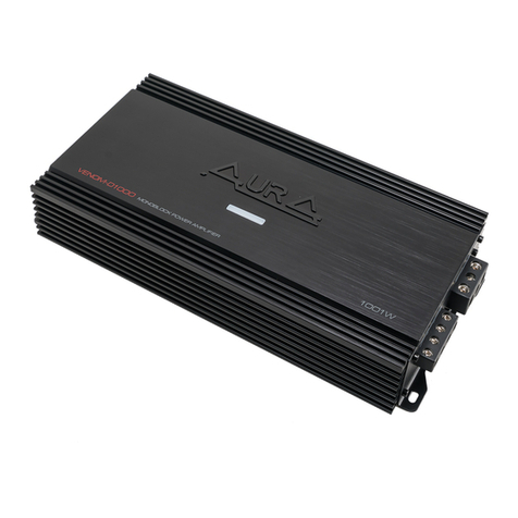 Aura VENOM-D1000 owner's manual