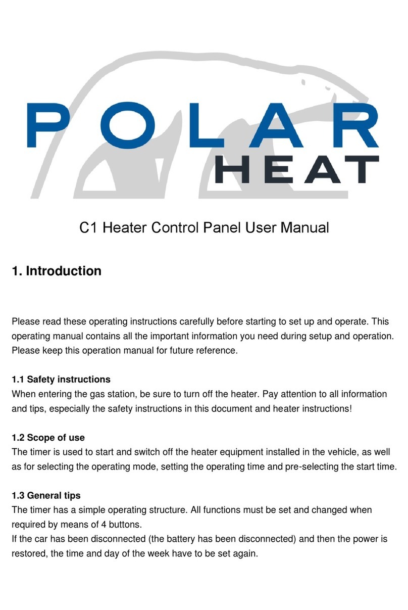 Polar Electro Polar Heat C1 user manual