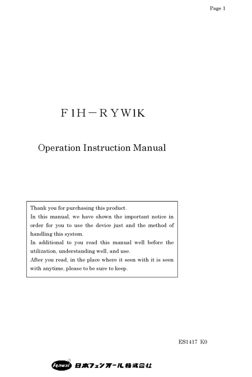 Fenwal F1H-RYW1K Administrator Guide