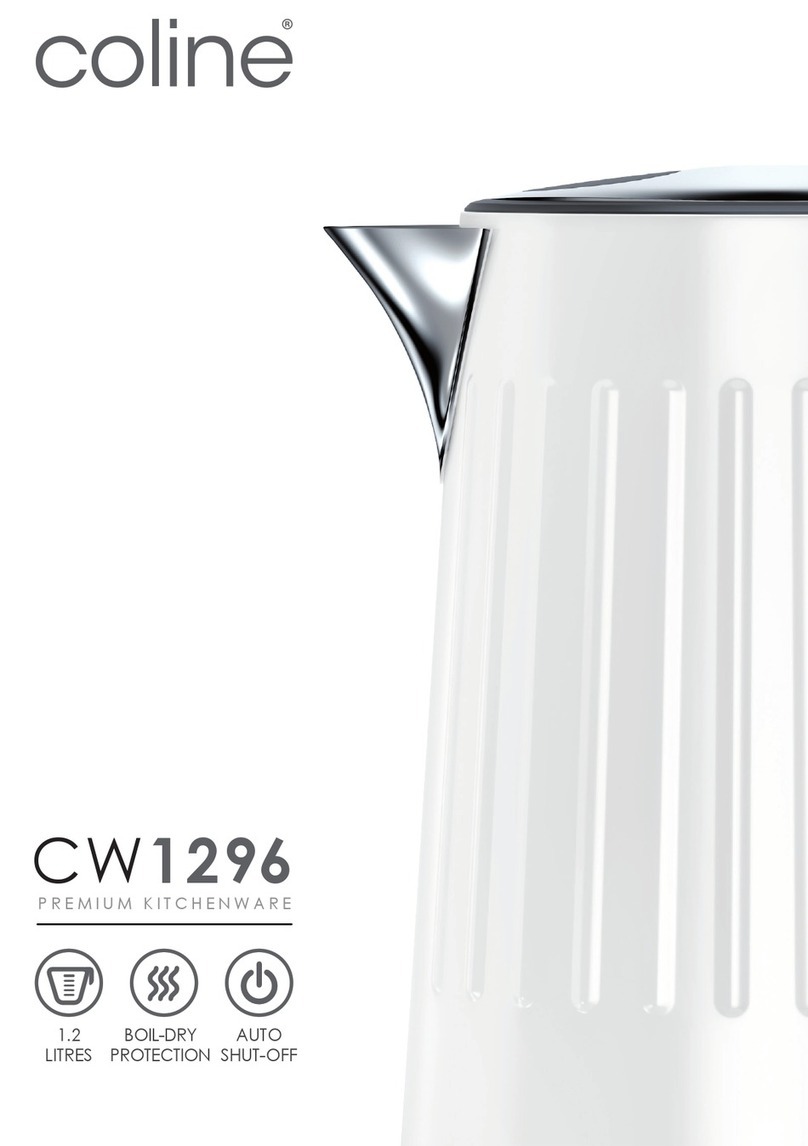 Coline CW1296 User manual