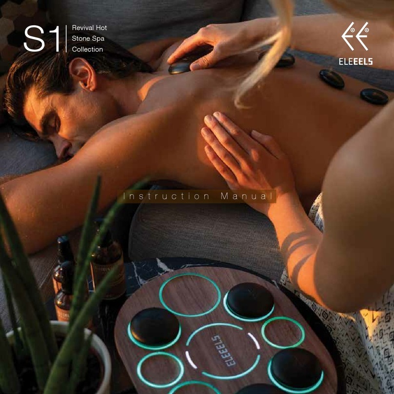 ELEEELS Revival Hot Stone Spa S1 instruction manual