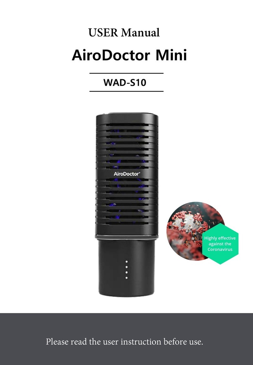 AiroDoctor Mini user manual