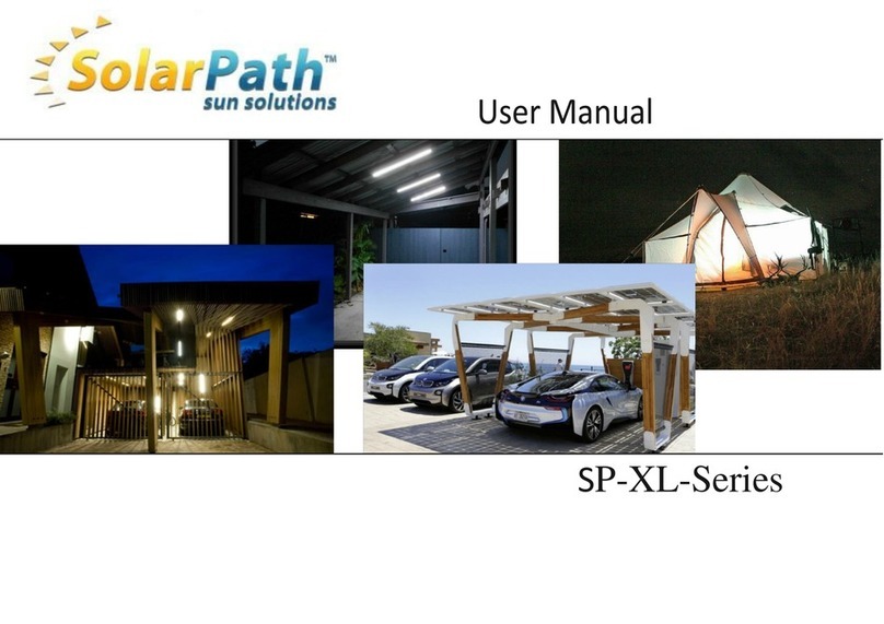 SolarPath SP-XL Series user manual