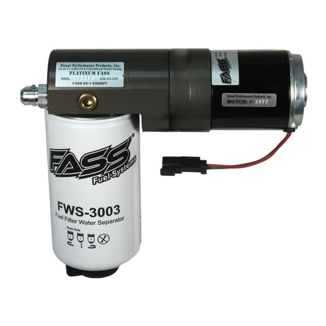 Fass PLATIUM Series User manual
