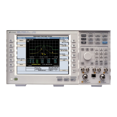 Agilent Technologies 8960 Series 10 Reference manual Agilent Technologies 8960 Series 10 Reference manual