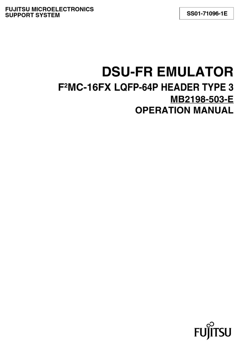 Fujitsu MB2198-503-E User manual