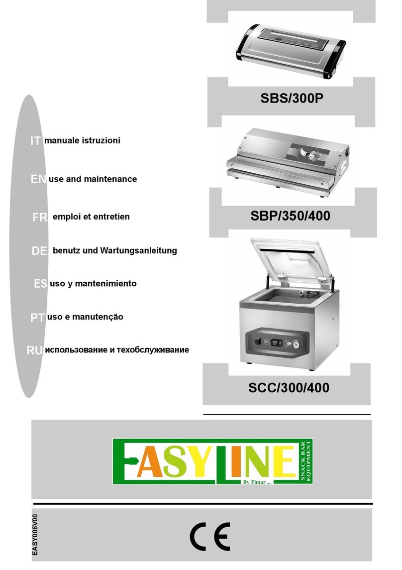 EasyLine SBS/300P Use and maintenance
