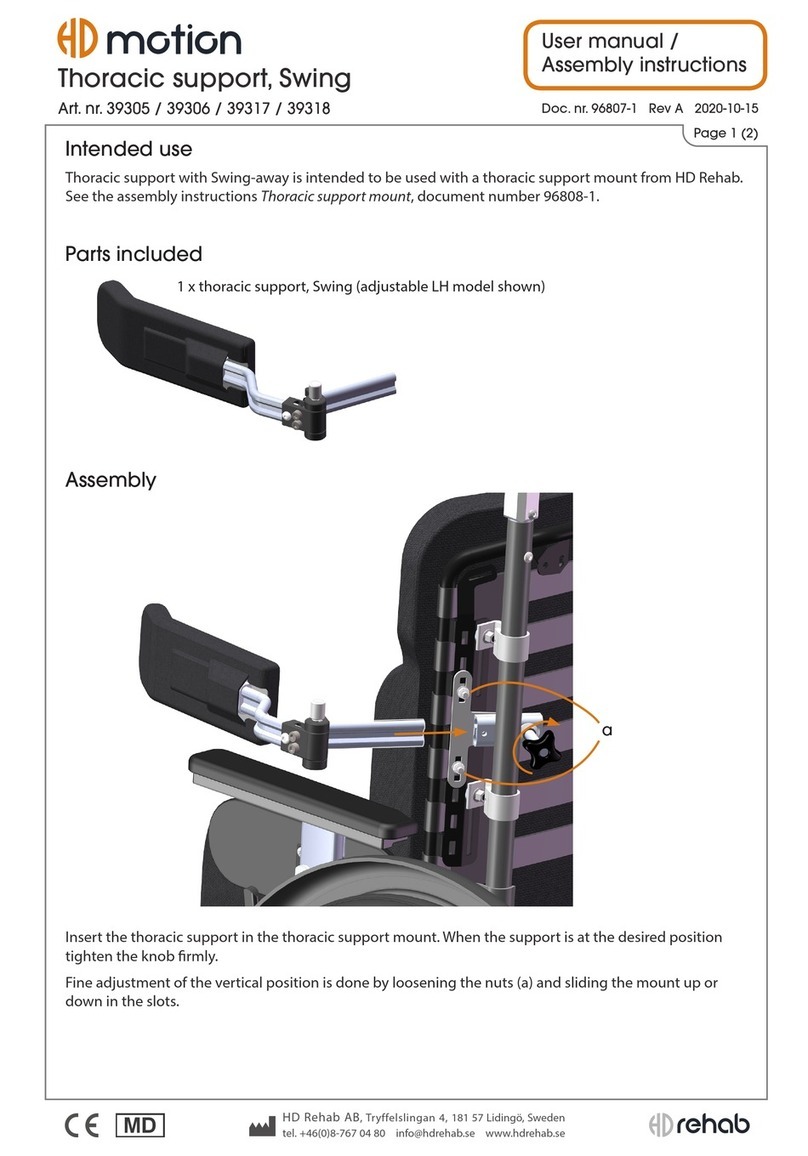 HD 39305 User manual & assembly instructions