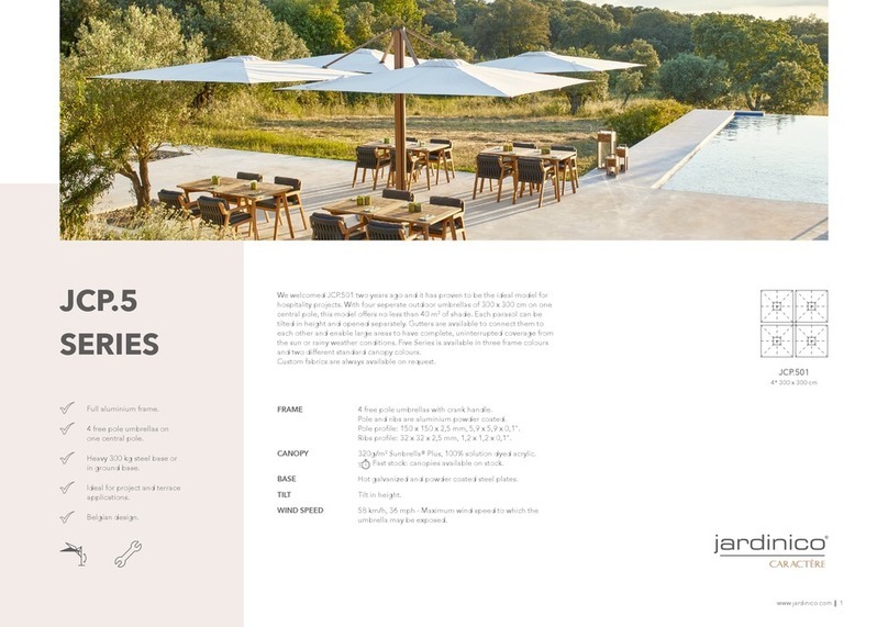 JARDINICO JCP.5 Series User manual