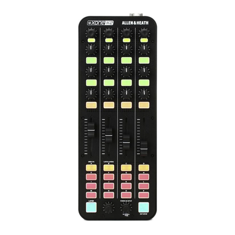 ALLEN & HEATH Xone:K2 Use and care manual