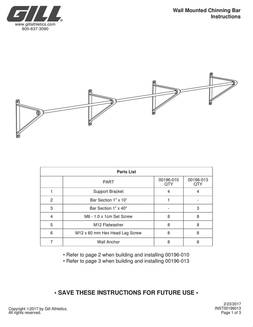 Gill 00196-010 instructions