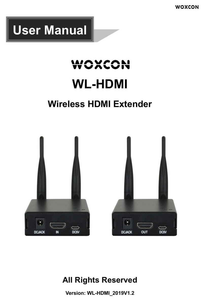 Woxcon WL-HDMI User manual