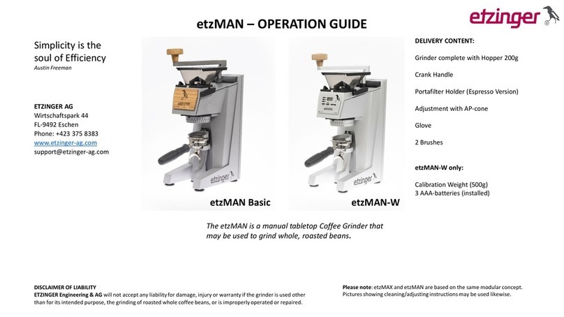Etzinger etzMAN Operation guide