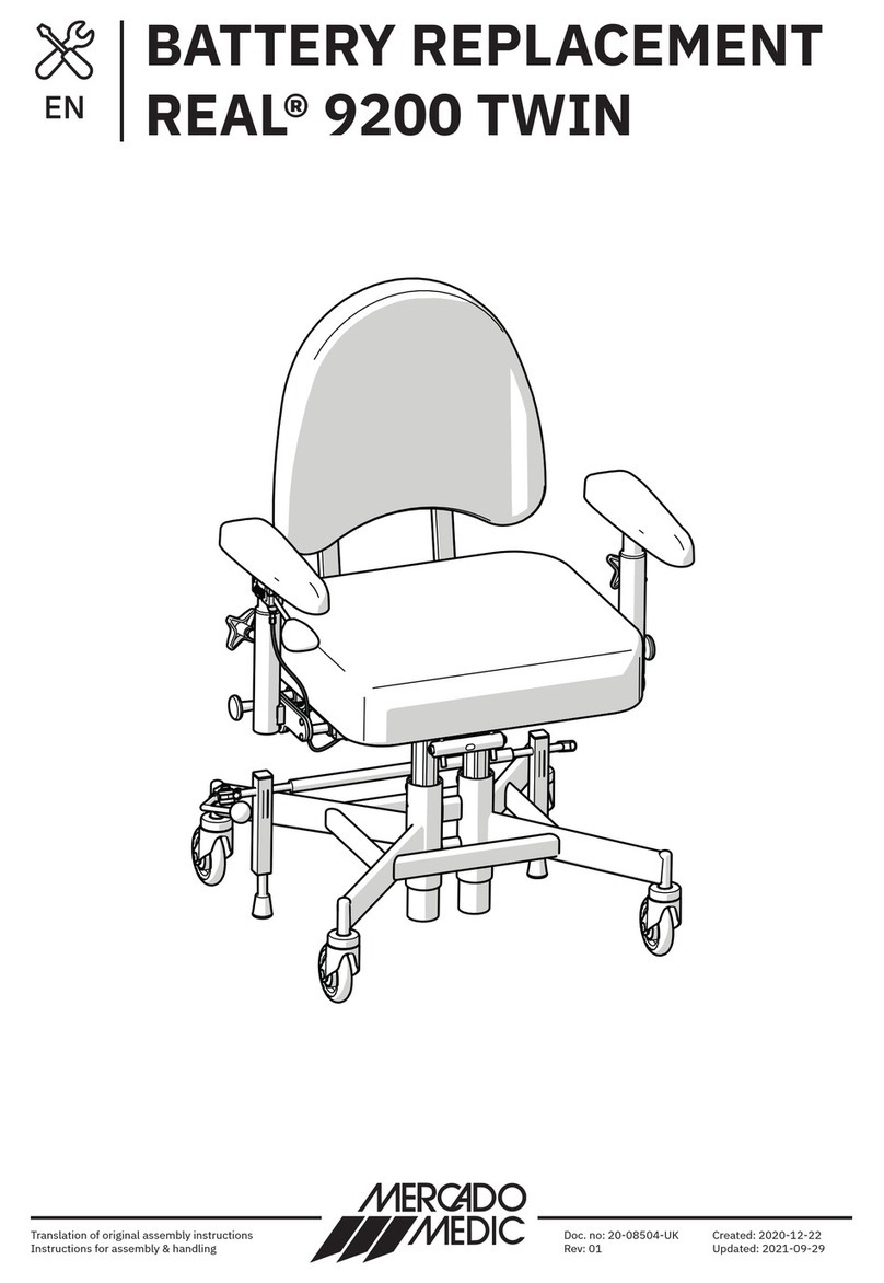 Mercado Medic REAL 9200 TWIN Use and care manual Mercado Medic REAL 9200 TWIN Use and care manual