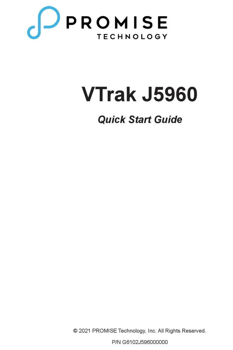 Promise VTrak J5960 User manual