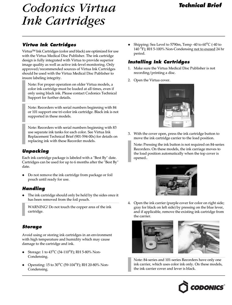 Codonics Virtua 1VCX-LR833 Technical brief