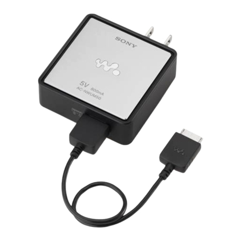 Sony AC-NWUM50 operating instructions