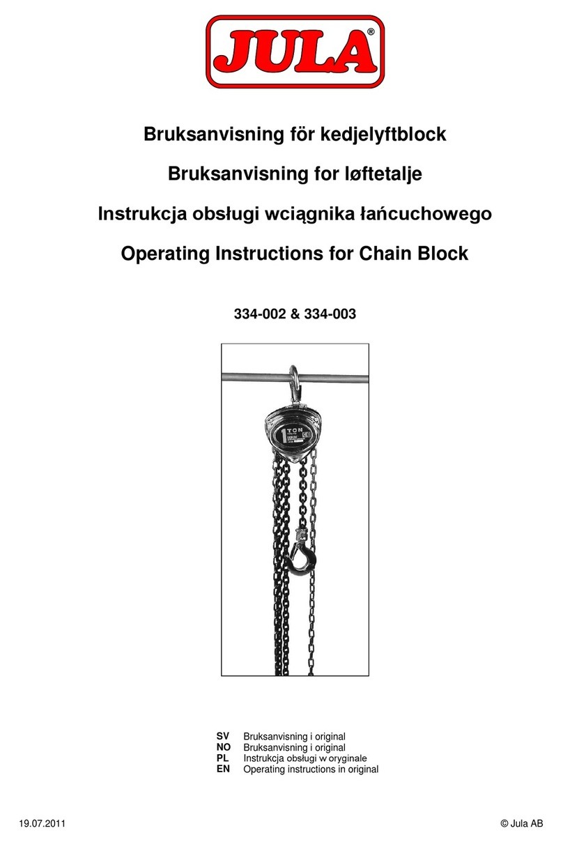 Jula 334-002 operating instructions Jula 334-002 operating instructions