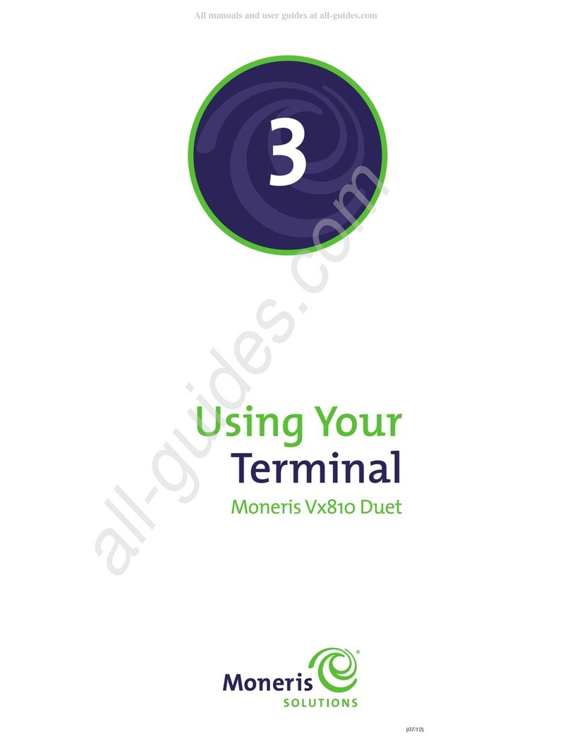 VeriFone DUET Vx810 User manual