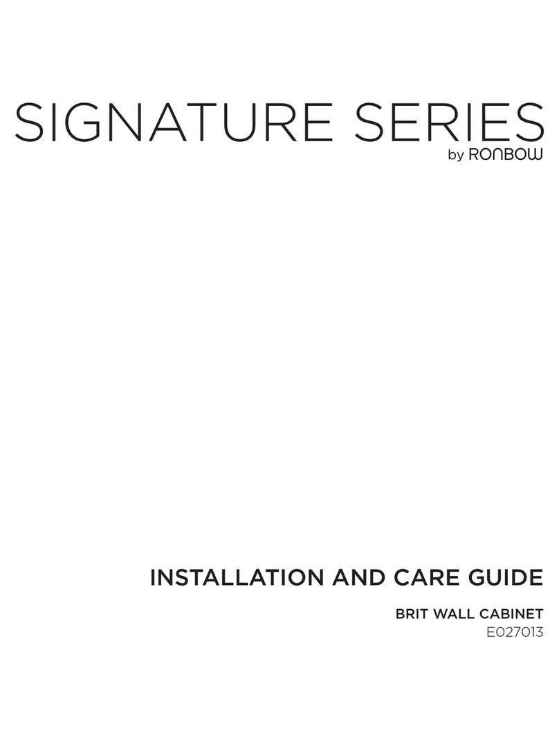 Ronbow Signature Series Assembly instructions