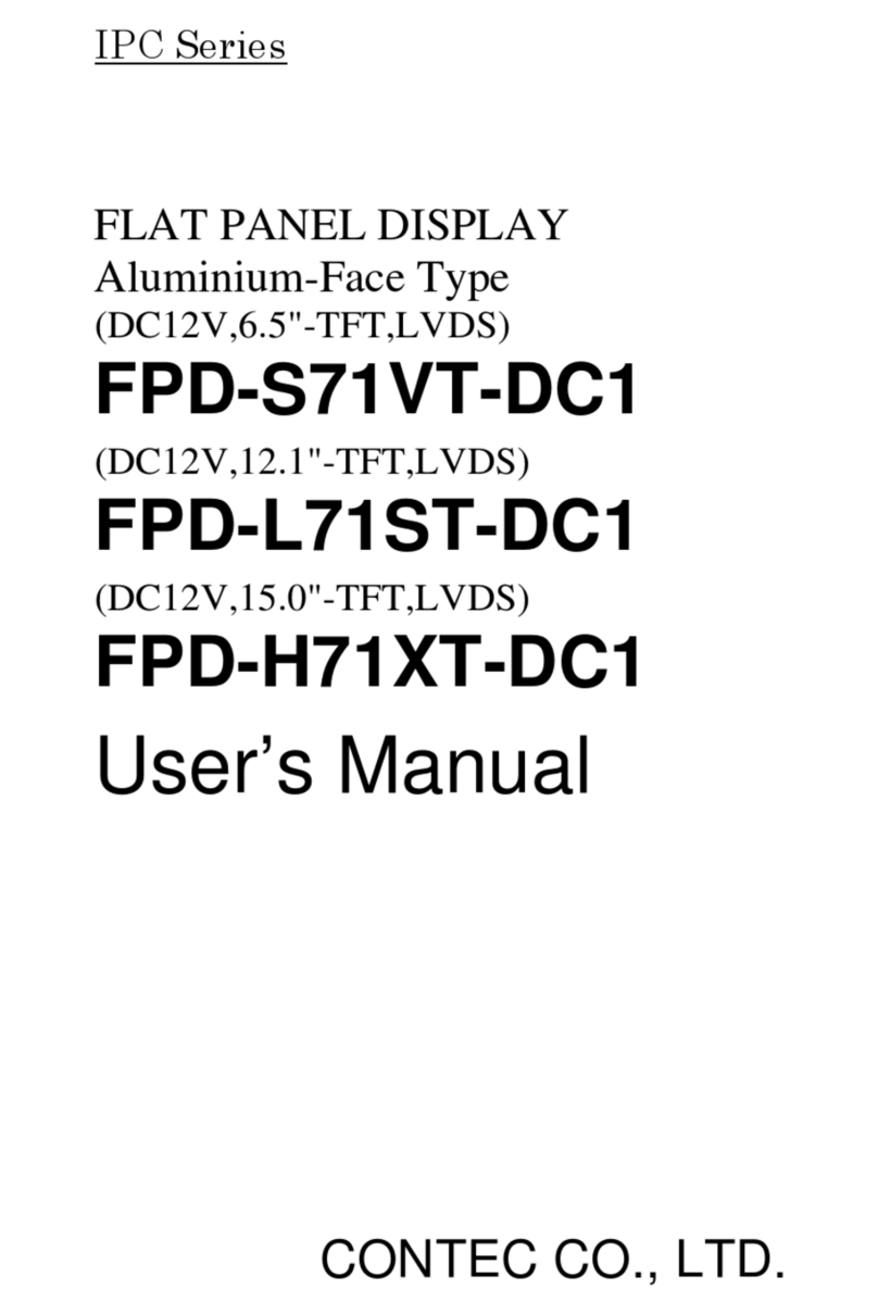 Contec IPC SERIES User manual Contec IPC SERIES User manual