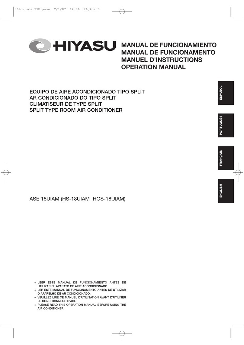 Hiyasu ASE 18UIAM User manual Hiyasu ASE 18UIAM User manual