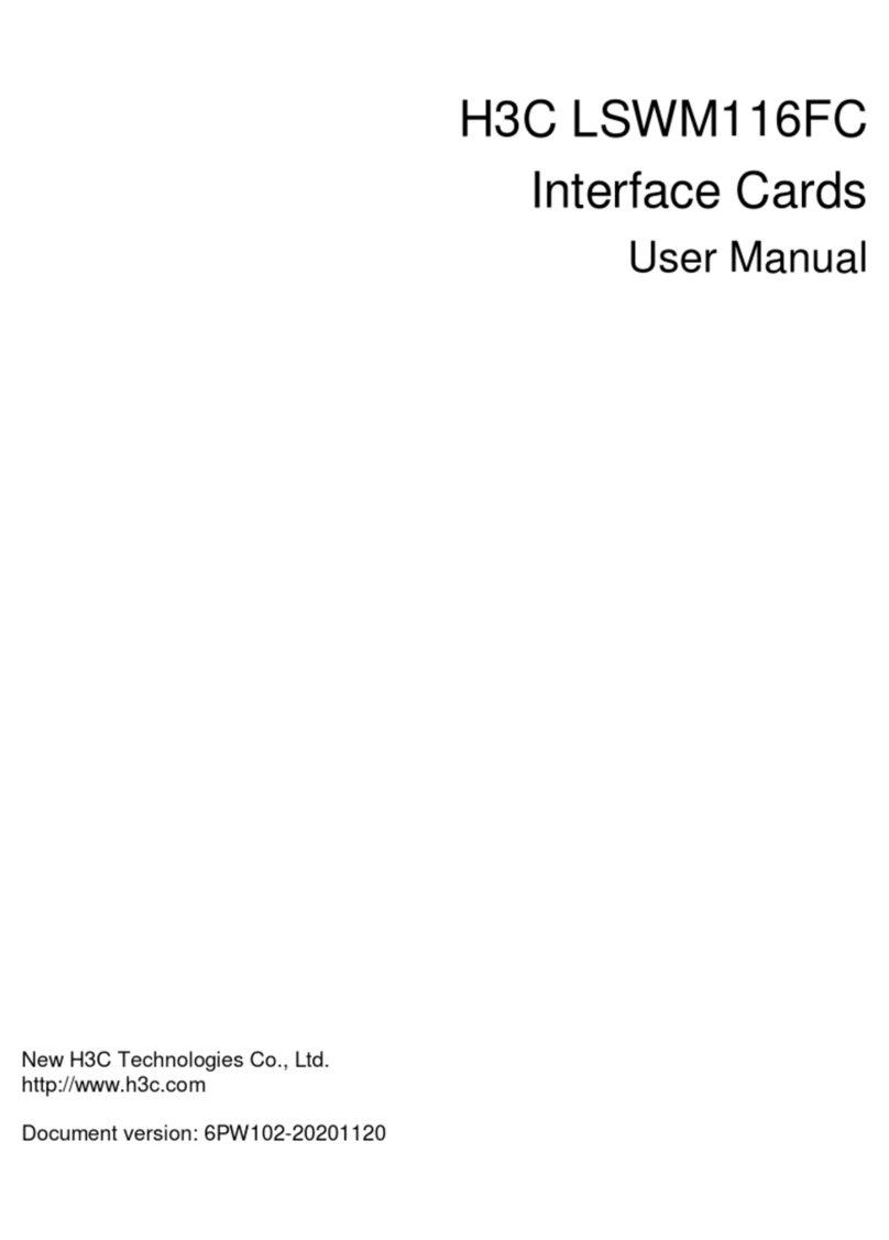 H3C LSWM116FC User manual