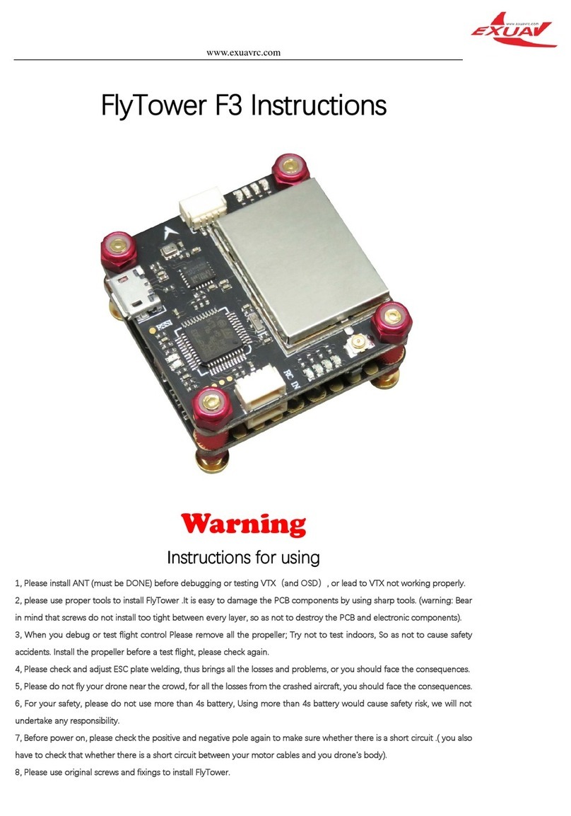 Exuav FlyTower F3 instructions