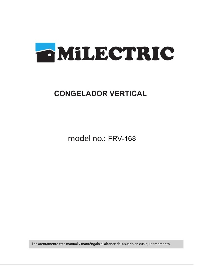 MiLECTRIC FRV-168 manual