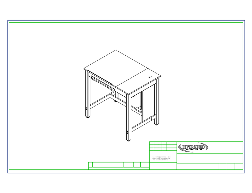 DIVERSIFIED WOODCRAFTS DT-30A Assembly instructions
