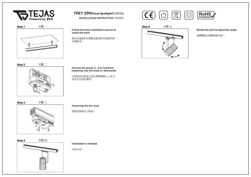 TCi TEJAS TREY 25W Installation instruction TCi TEJAS TREY 25W Installation instruction