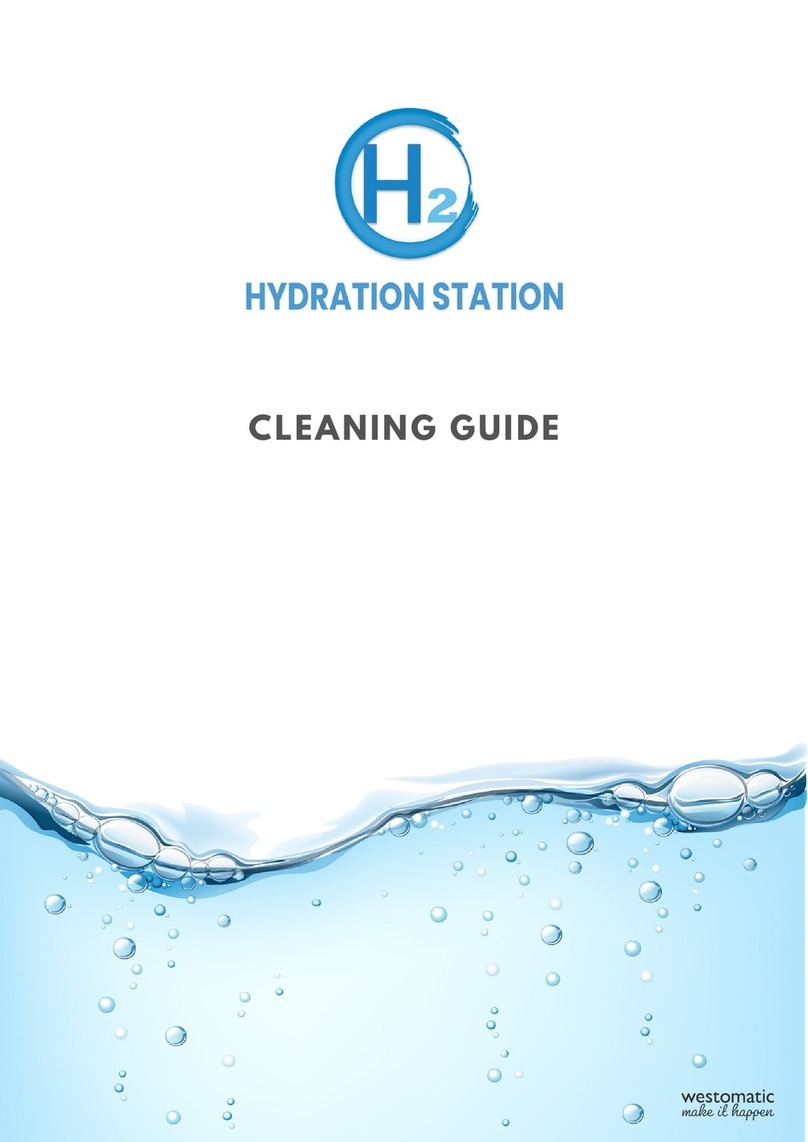 Westomatic H2O Hydration Station User manual Westomatic H2O Hydration Station User manual